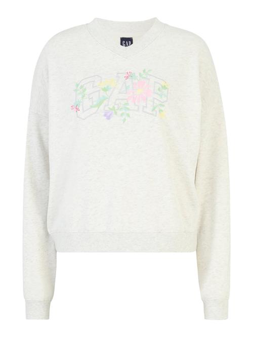 Gap Tall Sweatshirt  lysegrå / lysegrøn / lys pink