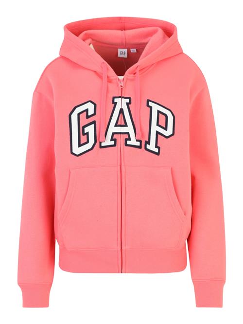 Gap Petite Sweatjakke 'HERITAGE'  pitaya / sort / hvid