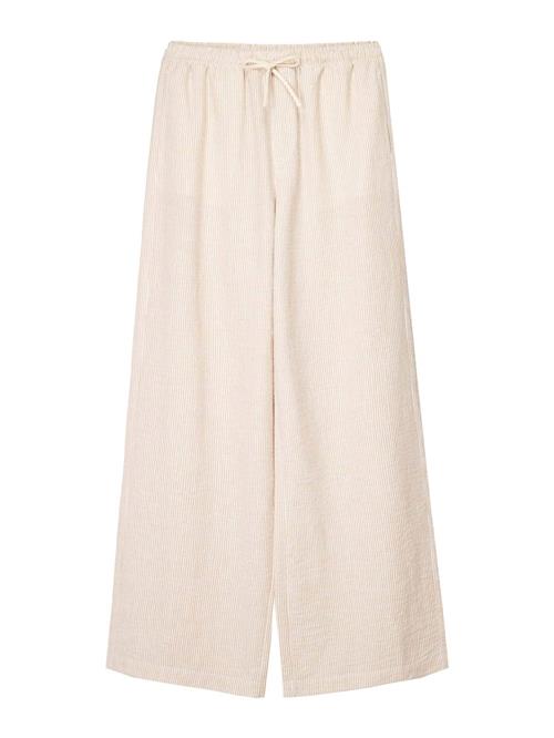 Bershka Bukser  sand / offwhite