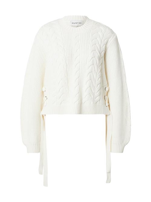 Munthe Pullover 'FABRICKA'  creme