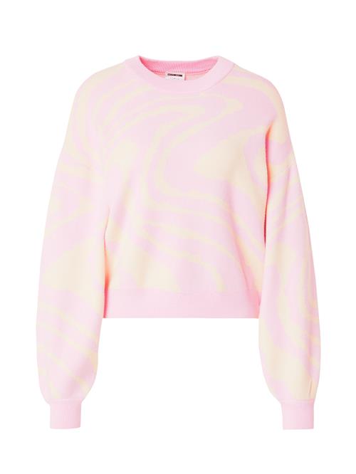 Noisy may Pullover 'NMCHARLOTT'  lysegul / lyserød