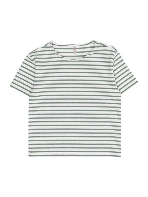ONLY GIRLS Bluser & t-shirts 'Nella'  siv / hvid
