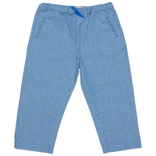 Copenhagen Colors Stribede Bukser Sharp Blue 128 cm  Blå  128 cm  Unisex