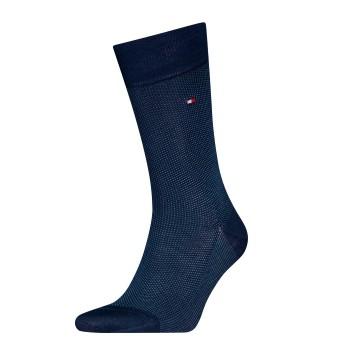 Tommy Hilfiger Legwear Tommy Hilfiger Strømper Men Premium Birdseye Socks Mørkblå Str 43/44 Herre