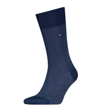 Tommy Hilfiger Legwear Tommy Hilfiger Strømper Men Premium Birdseye Socks Jeansblå Str 43/44 Herre