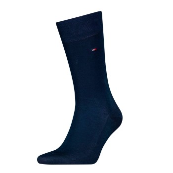 Tommy Hilfiger Legwear Tommy Hilfiger Strømper Premium Fil D Ecosse Socks Mørkblå Str 47/48 Herre