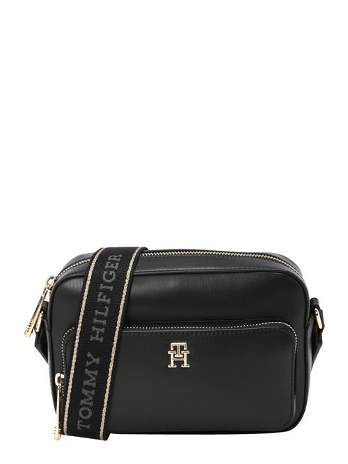 TOMMY HILFIGER Skuldertaske 'Joy'  guld / sort