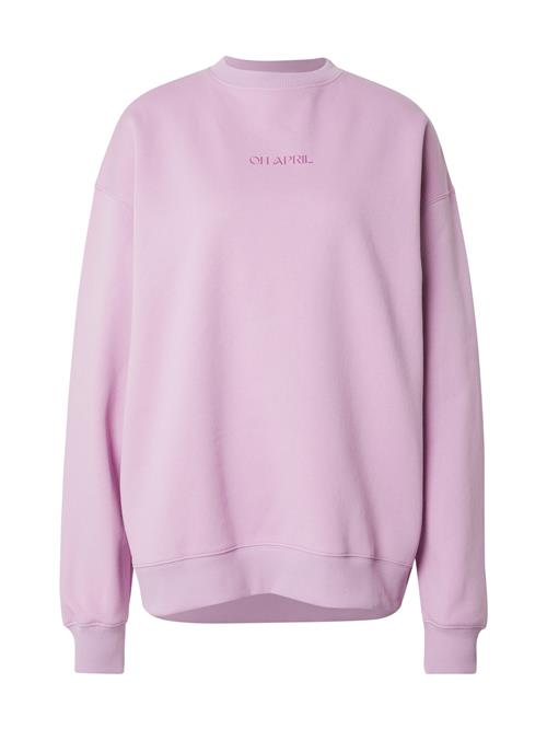 OH APRIL Sweatshirt 'Positive'  bær / lyselilla