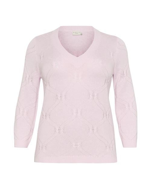 KAFFE CURVE Pullover 'Carlie'  lilla