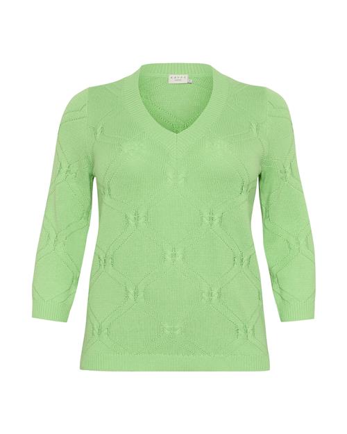 KAFFE CURVE Pullover 'Carlie'  mint