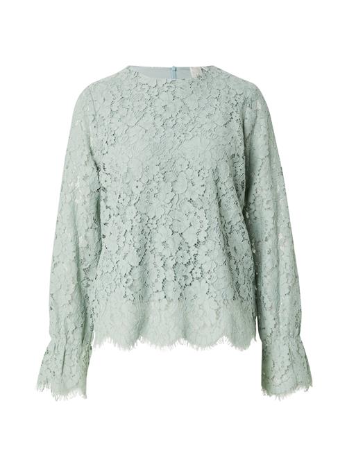 YAS Bluse 'YASPERLA'  pastelgrøn