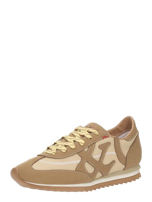 MAX&Co. Sneaker low  brun / gul / offwhite