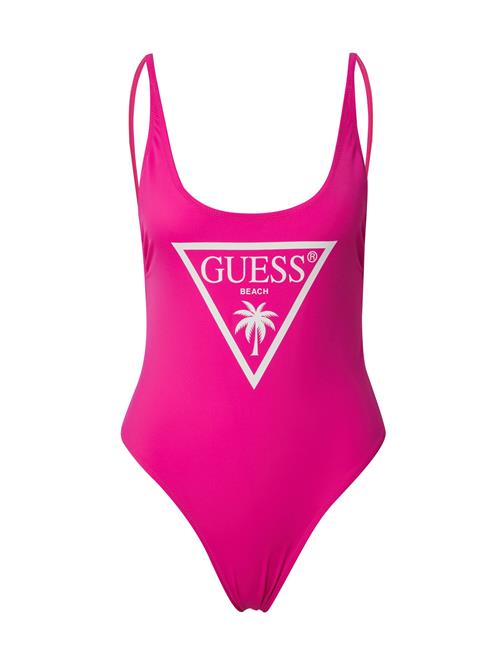 GUESS Badedragt  pink / offwhite