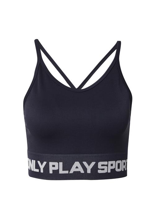 ONLY PLAY Sports-BH 'ONPNanna-1'  mørkeblå / hvid
