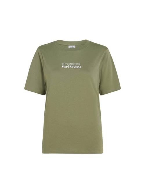 O'NEILL Shirts 'The Future Surf Society'  oliven / hvid