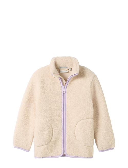 Teddy Fur Jacket Tom Tailor Cream