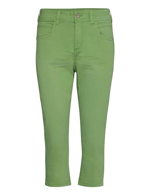 Slim Bermuda Denim Alexa Tom Tailor Green