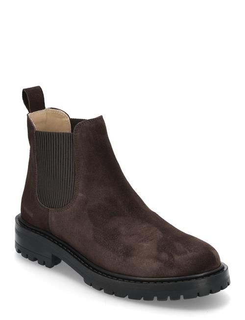 Booties - Flat - With Elastic ANGULUS Brown