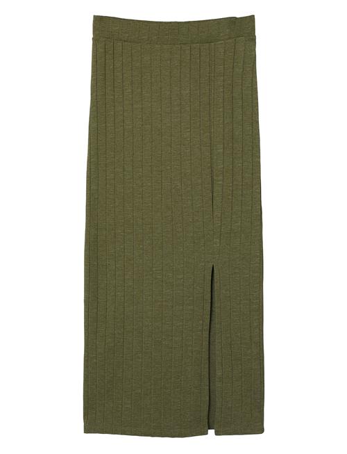 Nlflunne Long Slim Skirt LMTD Green