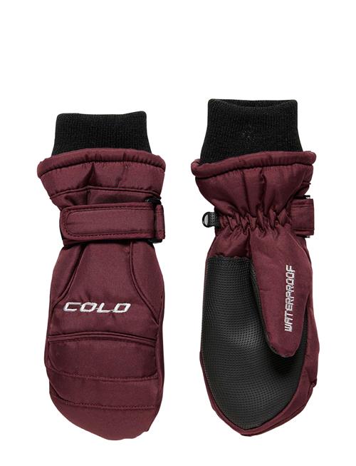 Force Mitten Jr. COLD Burgundy