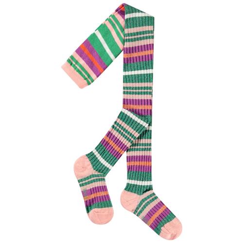 Molo Stripy Tights Exotic Stripe 146/152 cm  Grøn  146/152 cm  Unisex