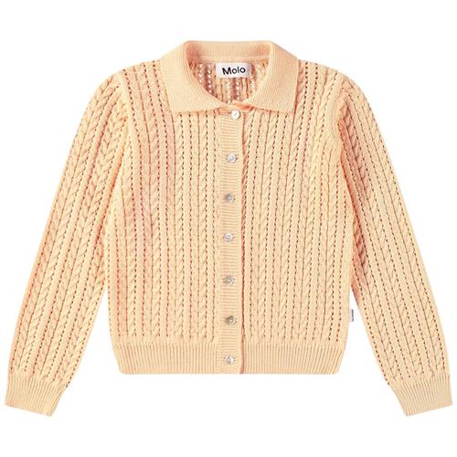 Molo Gwendolyn Knitted Cardigan Pale Melon | Orange | 110/116 cm