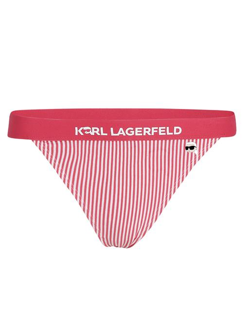 Se Karl Lagerfeld Slip  pink / hvid ved About You