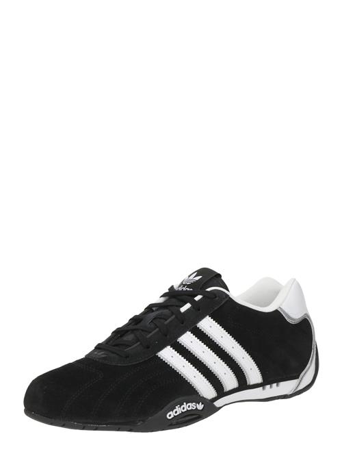 ADIDAS ORIGINALS Sneaker low 'ADIRACER LO'  sort / hvid