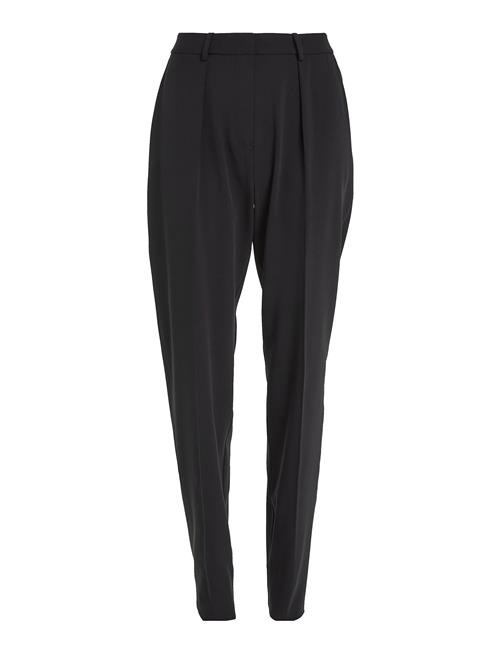 Se Structure Twill Straight Leg Calvin Klein Black ved Booztlet