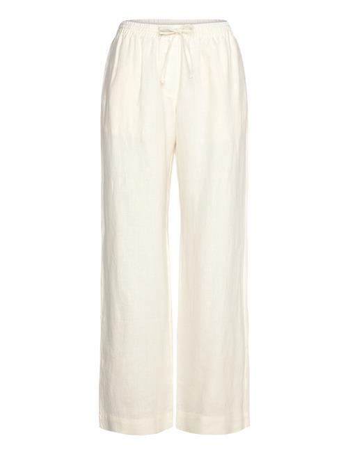 Hoys Straight String Pants 14329 Samsøe Samsøe White