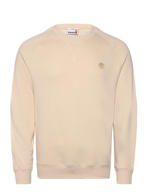 Exeter River Brushed Back Crew Sweatshirt Angora Timberland Beige