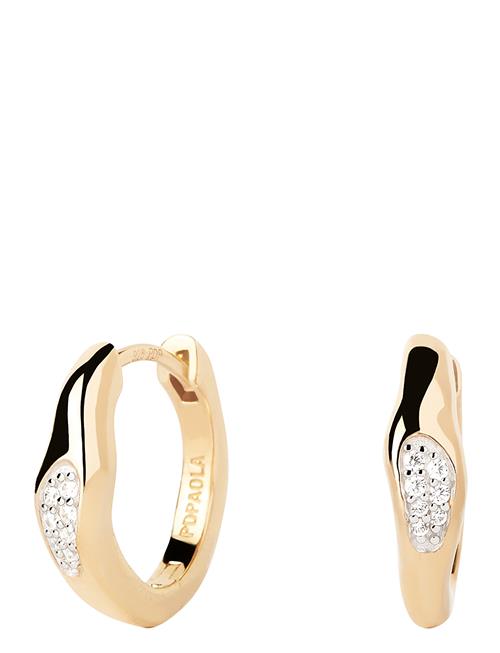 Pdpaola Onda Hoop Earrings PD Paola Gold