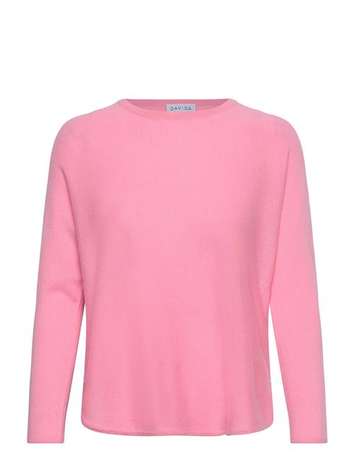 Curved Sweater Davida Cashmere Pink