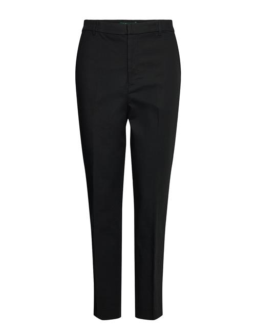 Double-Faced Stretch Cotton Pant Lauren Ralph Lauren Black