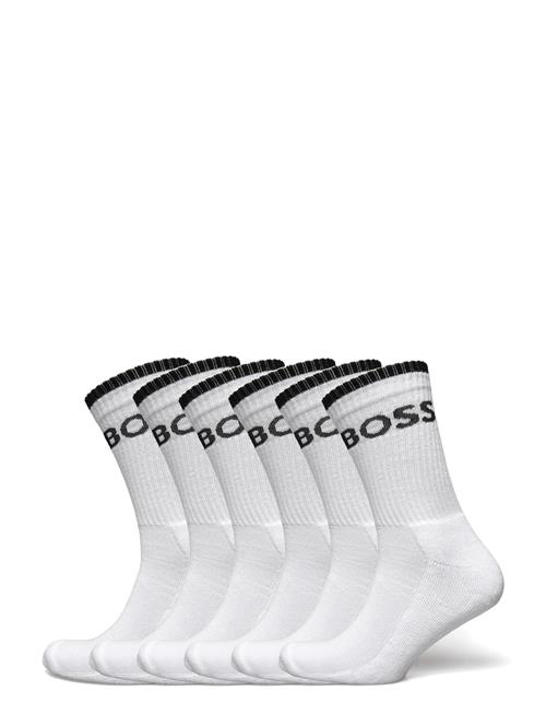 6P Qs Stripe Cc BOSS White