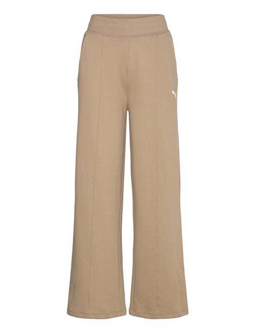 Se Her High Waist Straight Pants Fl PUMA Brown ved Booztlet