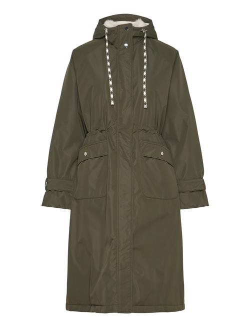 Sheall Coat Long Lollys Laundry Khaki