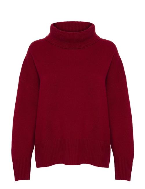 Huximw Knit Rollneck My Essential Wardrobe Red