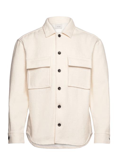 Boucle Heavyweight Overshirt Calvin Klein Cream