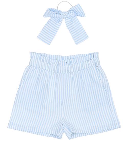 The New Shorts og HÃ¥relastik - TnNalani - White Swan Striped