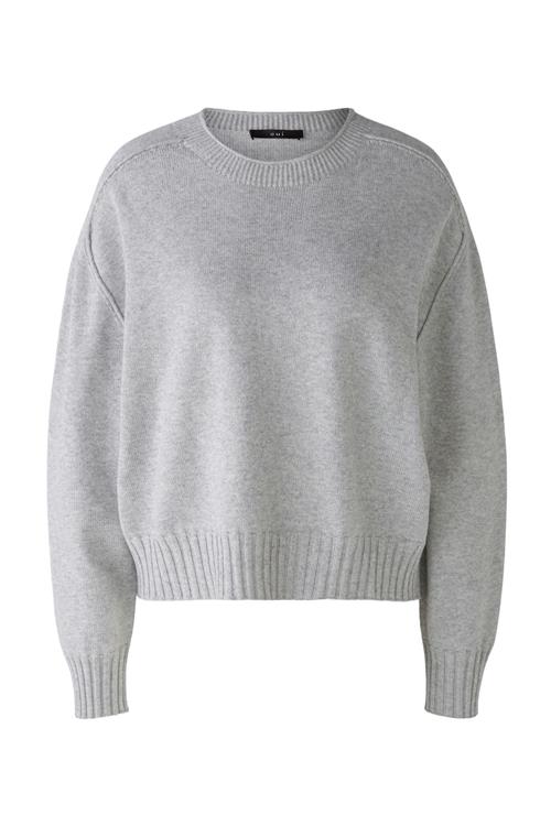 OUI Pullover  lysegrå