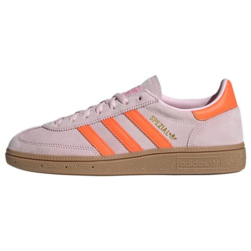 Se ADIDAS ORIGINALS Sneaker low 'Handball Spezial'  neonorange / gammelrosa ved About You