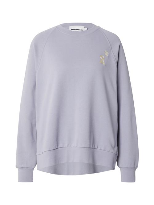 ARMEDANGELS Sweatshirt 'GIOVANNAA ICONS'  beige / lilla