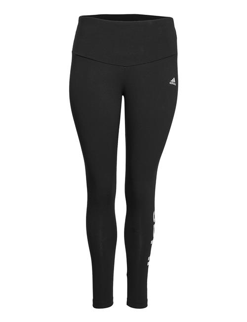 Essentials High Waist Logo Leggings Adidas Sportswear Black