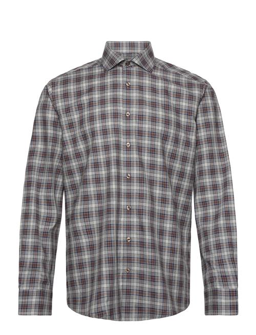 Bs Edward Modern Fit Shirt Bruun & Stengade Brown