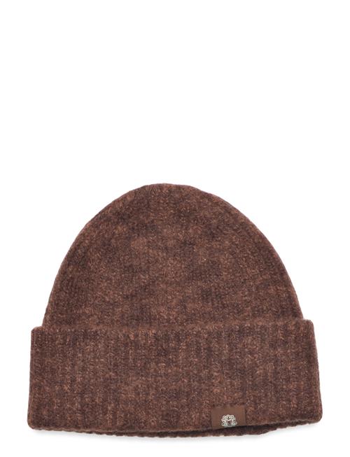 Mmglaporte Melange Knit Hat Mos Mosh Gallery Brown