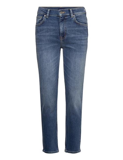 Cropped Slim Jeans GANT Blue