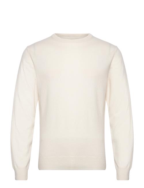 Superfine Lambswool C-Neck GANT Cream