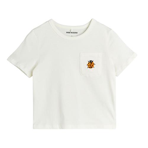 Mini Rodini Ladybugs T-shirt Offwhite |  | 104/110 cm