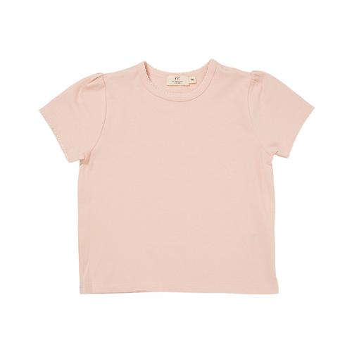 Copenhagen Colors T-shirt Med Flæseærmer Dusty Rose | Lyserød | 128 cm